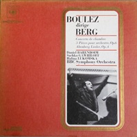 CBS : Barenboim - Berg Chamber Concerto